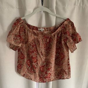 Madewell Off the shoulder top